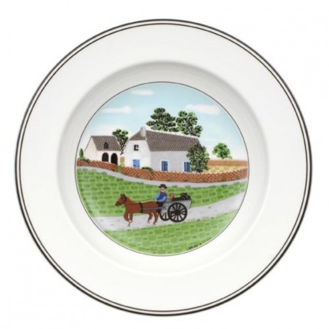 Villeroy & Boch Design Naif Talerz głęboki Rolnik średnica: 21 cm (10-2337-2702)