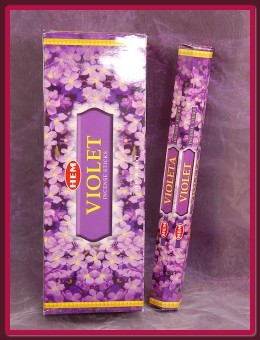 Hem FIOŁEK - Kadzidełka zapachowe 20 szt. 6-Violet