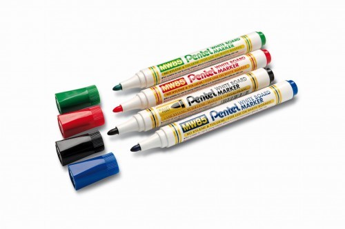 Pentel MW85 zestaw 4 sztuk kolorowych Marker