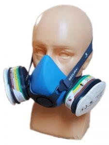 SECURA Maska ADR 3000 Półmaska wielogazowa 3025 ABEK1P2 ADR3000P2