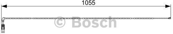 Bosch Zestyk ostrzegawczy zużycia okładzin tył 1 987 473 001
