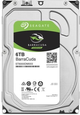 Seagate Dysk serwerowy Desktop Barracuda 5400 6TB HDD 5400rpm SATA serial ATA 6Gb/s NCQ 256MB cache 89cm 3.5 inch BLK single pack ST6000DMA03