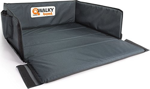 dobar 62300 Walky Bond  bagażnika-już od sufitu, składana psów-wszechstronne zabezpieczenie koc z torbą z uchwytami, 100 x 80 x 30 cm, XXL, szary/niebiesko-szary