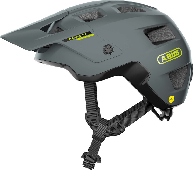 Abus MoDrop MIPS Helmet, szary S | 51-55cm 2022 Kaski MTB 65755