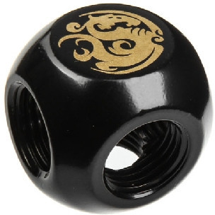 Bitspower Adapter 5x IG 1/4 inch matt black