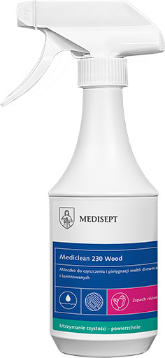 Medisept Wood Clean mleczko do pielęgnacji mebli 0,5l