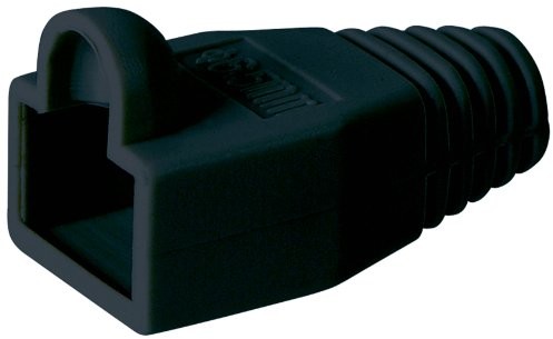 Wentronic Zabezpieczenie przed zagięciem do Western wtyczka czarna 10 sztuk, czarna, czarny 1 szt. 11216