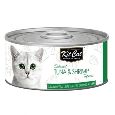 kit cat KIT CAT 80g TUNA & SHRIMP (z krewetkami) x 6szt.