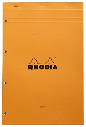 Rhodia Żel notbl A4 mperf FR lin 80BL ORA 20100-O