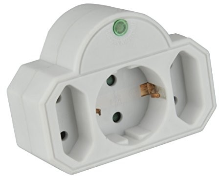 Unitec UNITEC 44512 ueberspannungsfilter ,1 X Schuko ,2 X Euro 44512