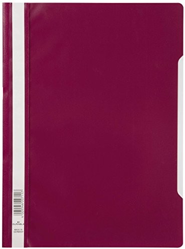 Durable A4 Standard, czerwony/purpurowy 252335