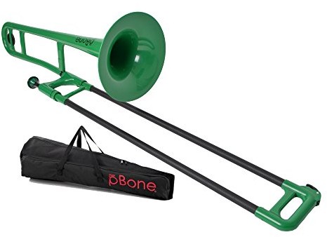 pBone pbone plastikowe puzonem, zielony PBONE1-G