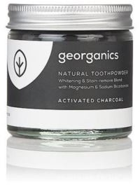 Georganics Proszek do Czyszczenia Zębów, Węgiel Aktywny, Georganics, 120ml