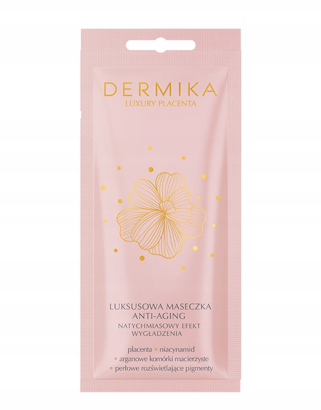 Dermika Luxury Placenta luksusowy maseczka z efekt wygładzenia 10ml 109167-uniw