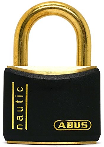 Abus ABUS  T84MB/40 Kłódka 40 MM czarna Nautic nierdzewne  abut84mb40 01040