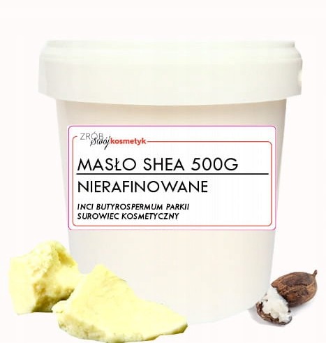 ZSK Masło Shea Nierafinowane 500g (0,5kg) Karite