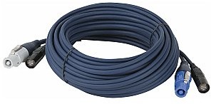 Showtec Neutrik Powercon / Ethercon Kabel przedłużający 10 m Data / Power 90494