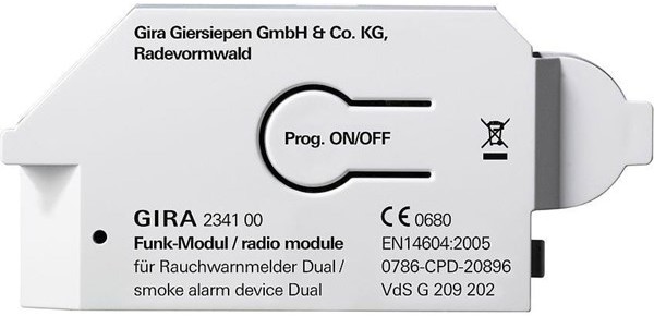Gira Radiomodul til Dual Q rgalarm 234700