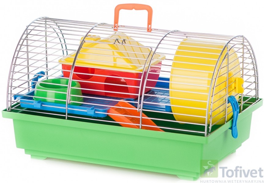 Inter-Zoo Klatka dla chomika GRIM I ZINC + PLASTIC G000