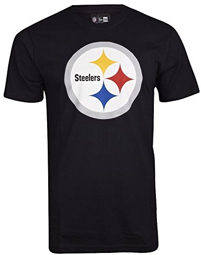 New Era Pittsburgh Steelers T-Shirt, czarny, M 11073655