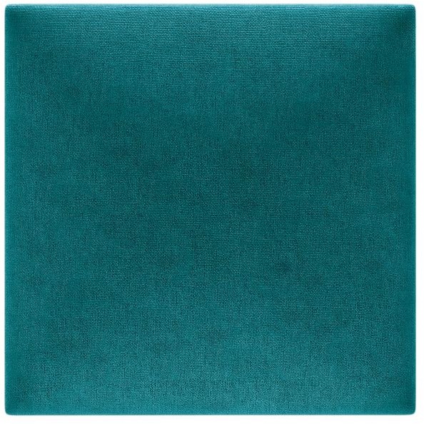 Stegu Panel ścienny tapicerowany Mollis kwadrat 30 x 30 cm turkusowy