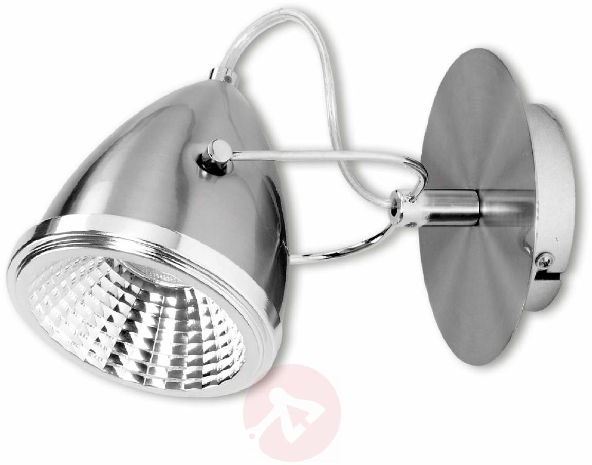 Spotlight Kinkiet LAMPA ścienna OPRAWA LED metalowa OLIVER 5109127 satyna Chrom