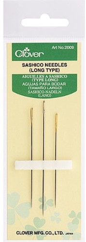 Clover 2009 sashiko zdanie Lang drutów 3 rozmiary 2009