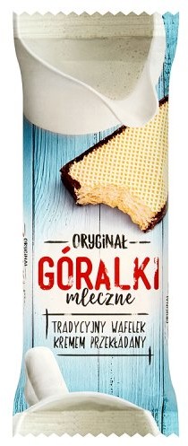 Polonia Góralki mleczne Wafelek przekładany kremem mlecznym 50 g