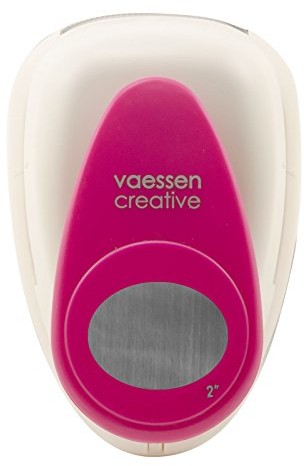 Vaessen Creative Jumbo puzzel to tłoczenia kart, fioletowy, purpurowy, 12.7 x 8.5 x 6.7 cm 21437-031