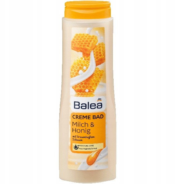 Balea Kremowy Żel do Kąpieli Miód Mleko