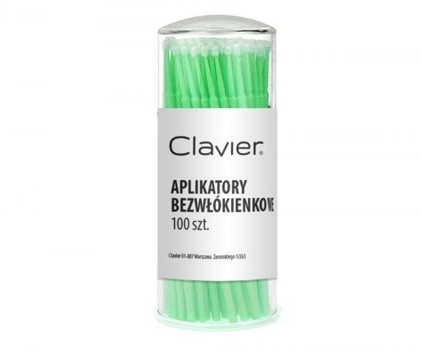Clavier CLAVIER APLIKATORY BEZWŁÓKIENKOWE DO RZĘS 100SZT 2MM