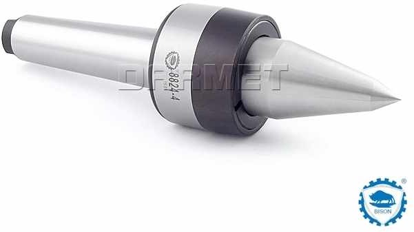 Kieł tokarski obrotowy wydłużony z kompensacją promieniową - Morse 3 - ZM KOLNO (Typ 8824)