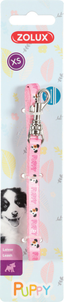 Zolux Smycz Puppy MASCOTTE 8 mm 1,20 m kol różowy 466736ROS