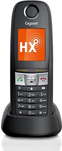 Gigaset E630 DECT telefon bezprzewodowy, wodoszczelne, kurz, wstrząsoodporny (IP65), czarny, czarny S30852-H2762-B101