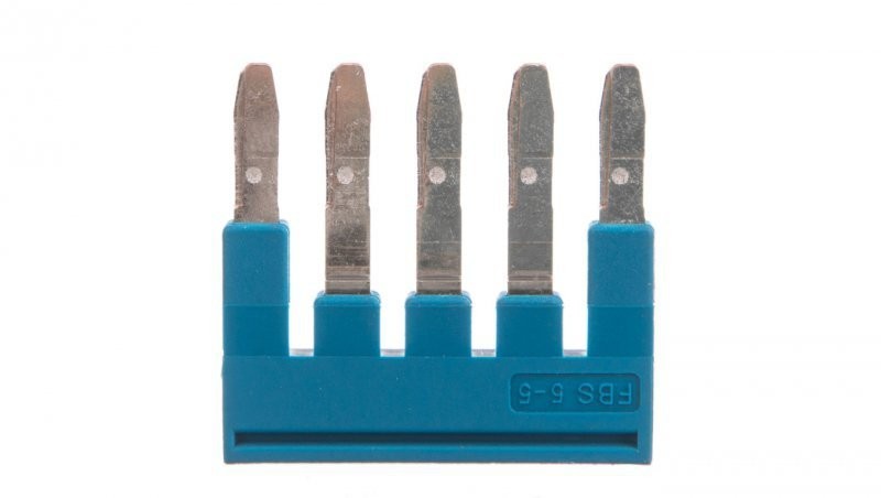 Phoenix Contact Mostek wtykany 5-biegunowy 5,2mm 24A niebieski FBS 5-5 BU 3036903 /50szt./ 3036903