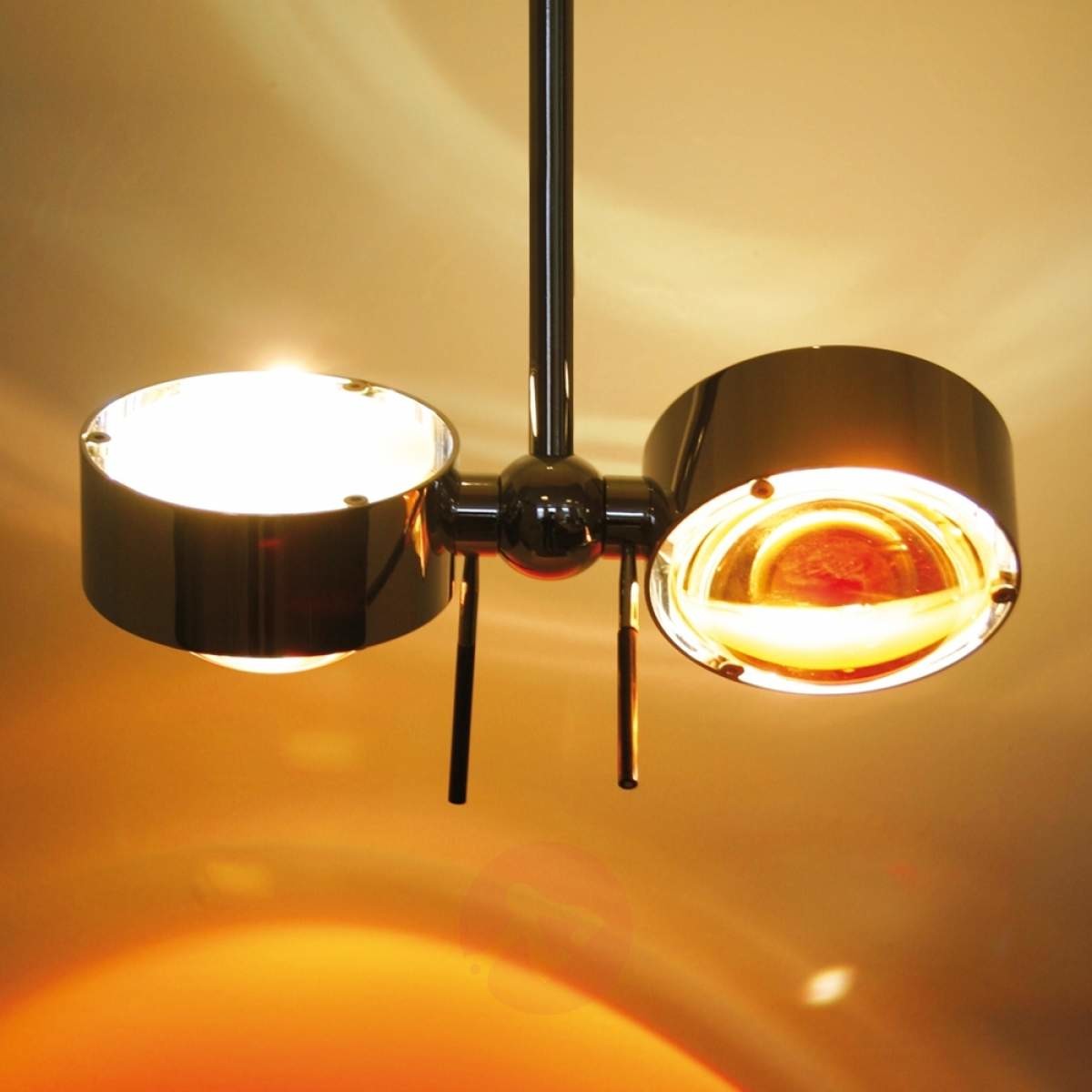 Regulowana lampa wisząca PUK CEILING, chrom