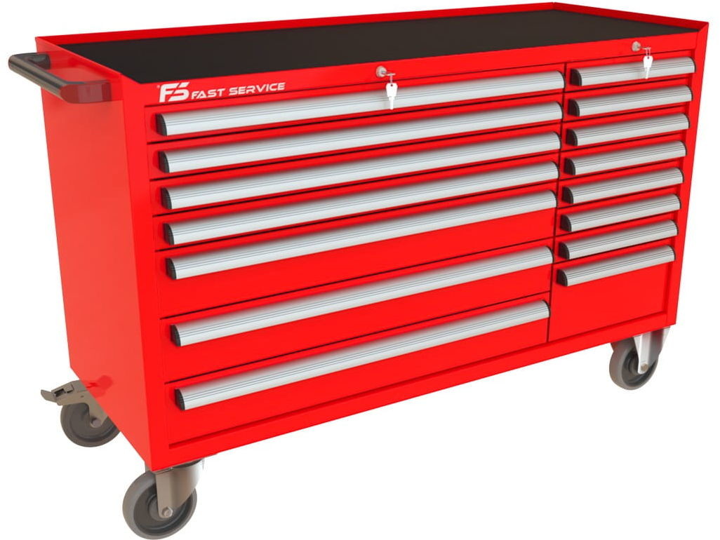 Fastservice Wózek warsztatowy MEGA z 15 szufladami PM-213-16 PM-213-16