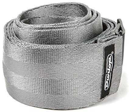 Dunlop Jim Dst7001Gy Tracolla Seatbelt Deluxe Grigio ADU DST7001GY