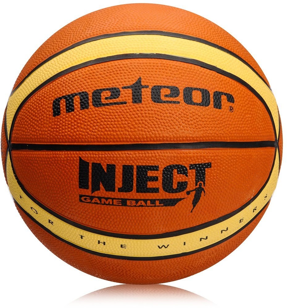 Meteor Piłka koszykowa Inject 14 paneli 6 brązowy/beżowy 07071