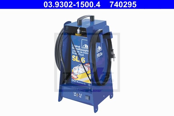 ATE Jednostka napełniająca / odpowietrzająca, hydraulika u. ham. 03.9302-1500.4