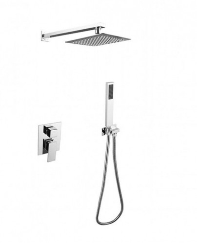 Besco Zestaw prysznicowy Besco Modern Varium II chrom BP-MVII-CH
