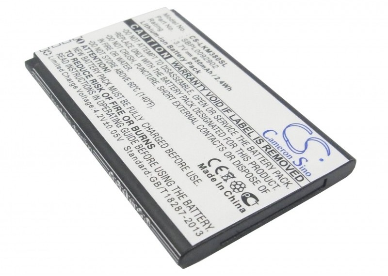 Zdjęcia - Bateria do telefonu CameronSino LG KM380 / LGIP-330GP 650mAh 2.41Wh Li-Ion 3.7V  (Cameron Sino)