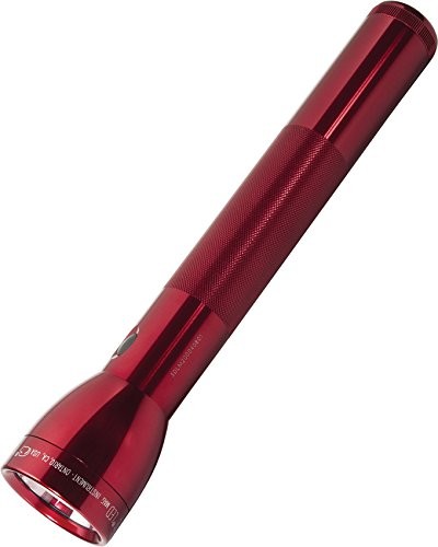 Maglite ml300l LED 3-Cell D Flash Light, Red ML300L-S3036