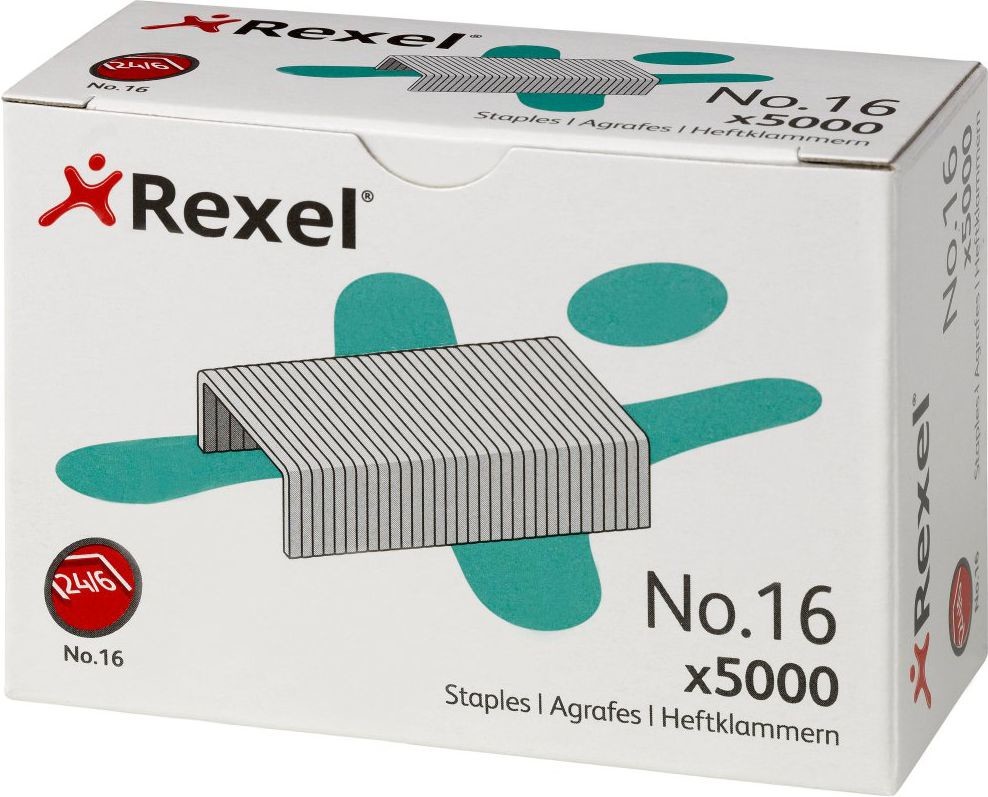 Rexel Zszywki nr16 24/6 6mm 5000 szt. 06010