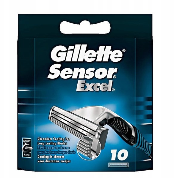 Gillette Wkłady Sensor Excel 10szt