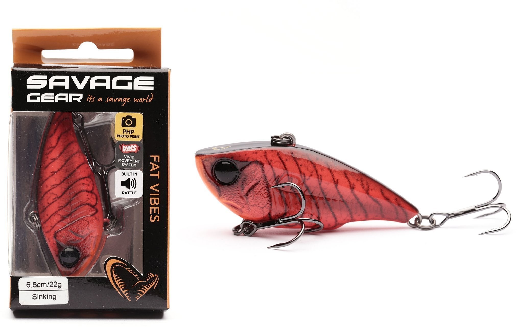 Przynęta Savage Gear Fat Vibes - RCR-6,6 cm