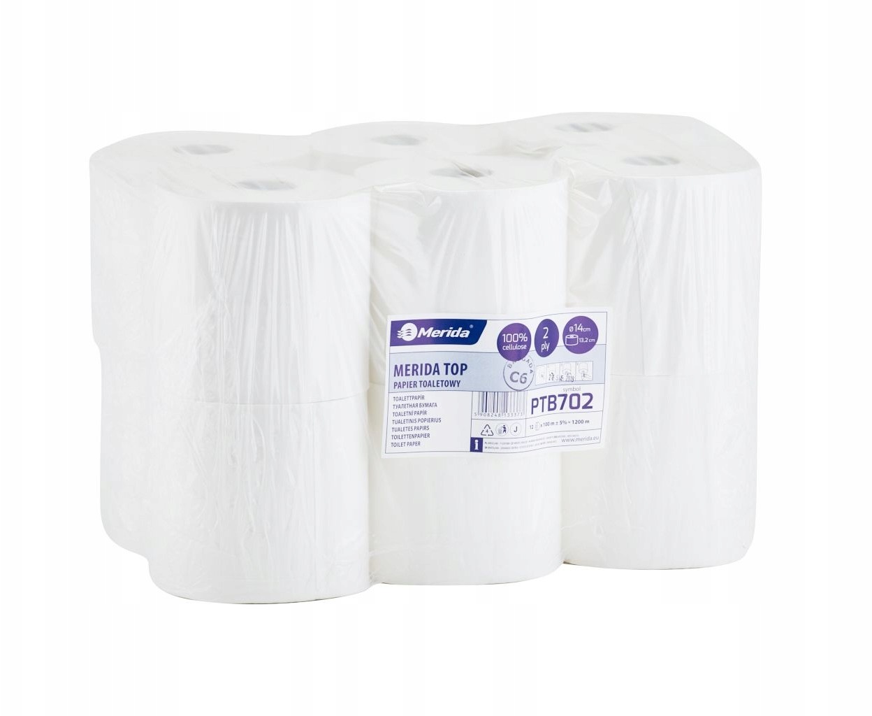 Merida Top Center Pull Papier Toaletowy W Roli
