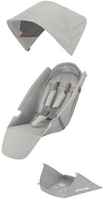 Greentom Classic grey materiał