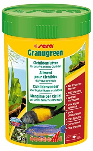 Sera granulki do granulek, bogate w substancje balastowe granulki do roślin, doniczki cichliden, 1 opakowanie, 100 ml