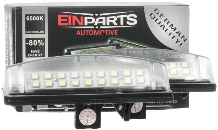 EinParts Automotive Podświetlenie tablicy rejestracyjnej LED EinParts: Lexus LS200 1999-2005 EP15